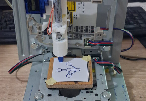 DVD-CNC-pen-plotter